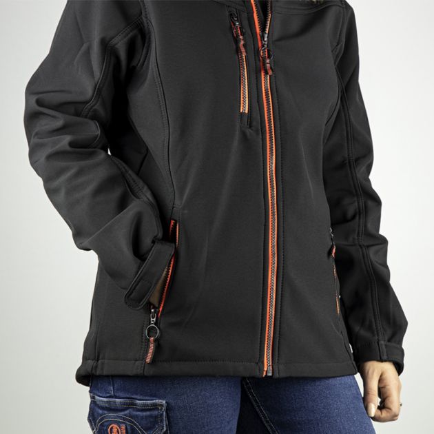 Veste softshell femme unie ML focus