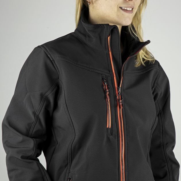 Veste softshell femme unie ML focus poche