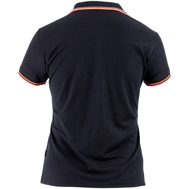 Polo manches courtes en maille piquée dos