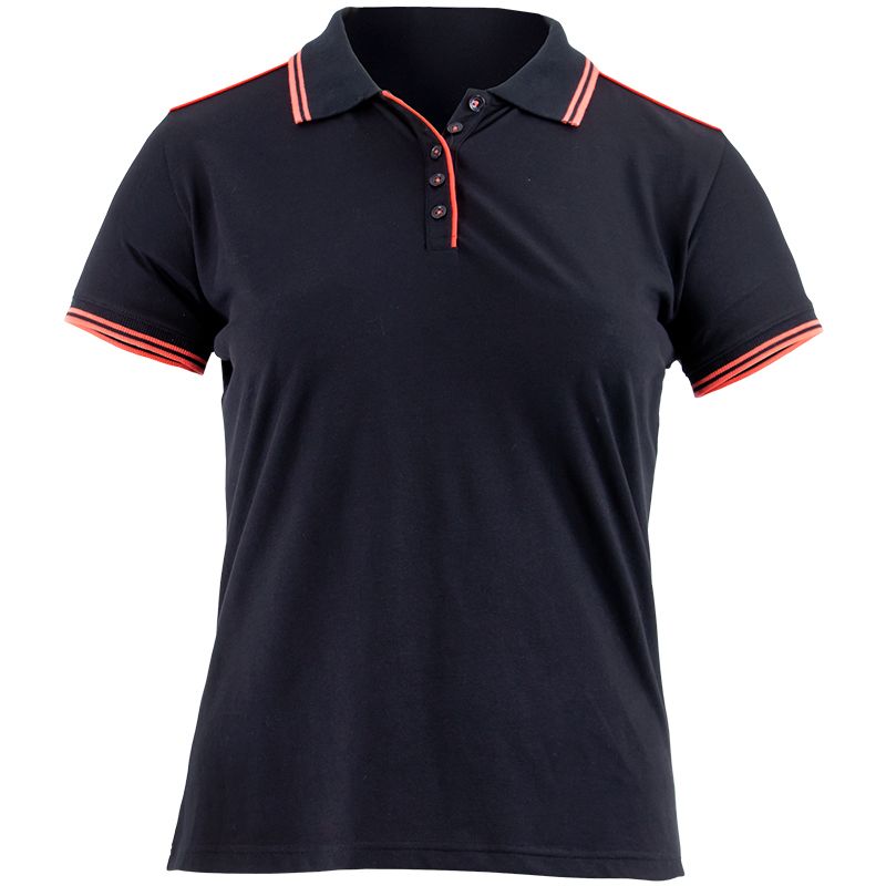 Polo manches courtes en maille piquée face