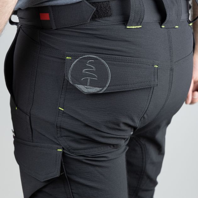 Pantalon cargo en ripstop léger extensible poches dos