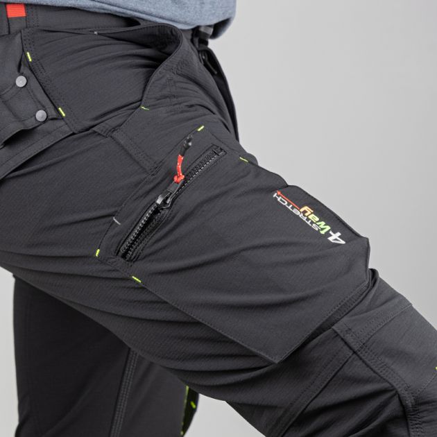 Pantalon cargo en ripstop léger extensible poche cuisse
