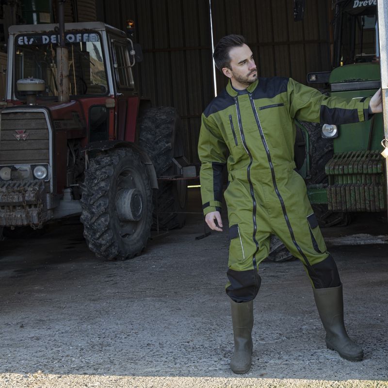 Trident combinaison2 zips bicolore ambiance