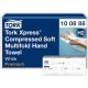 Essuie main papier plié Tork Xpress Compressed Soft H2 Premium - 2040 feuilles