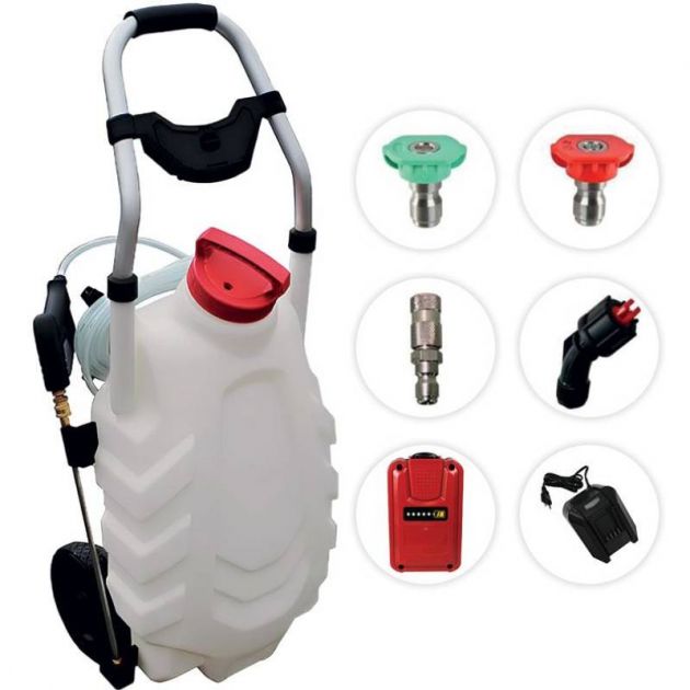 Pulvérisateur électrique à batterie 30L avec perche télescopique