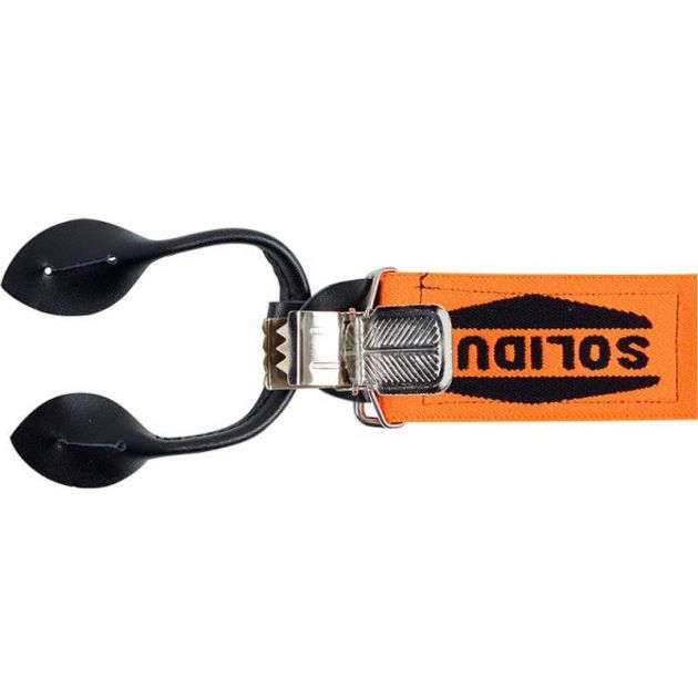 Bretelles à boutons Orange attache Bretelles à boutons Orange attache