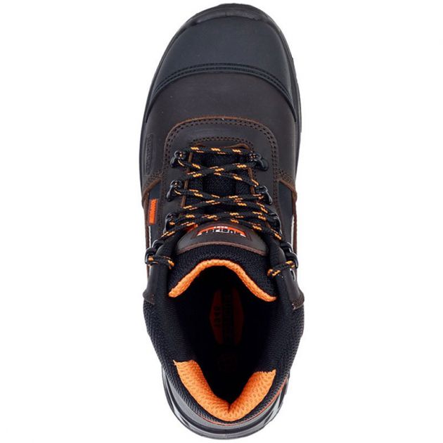 Chaussures de sécurité dessus