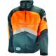 Veste bûcheron anti coupure classe 1 orange gris
