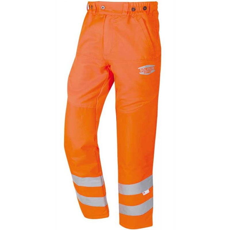 Pantalon debroussaillage Hv Orange
