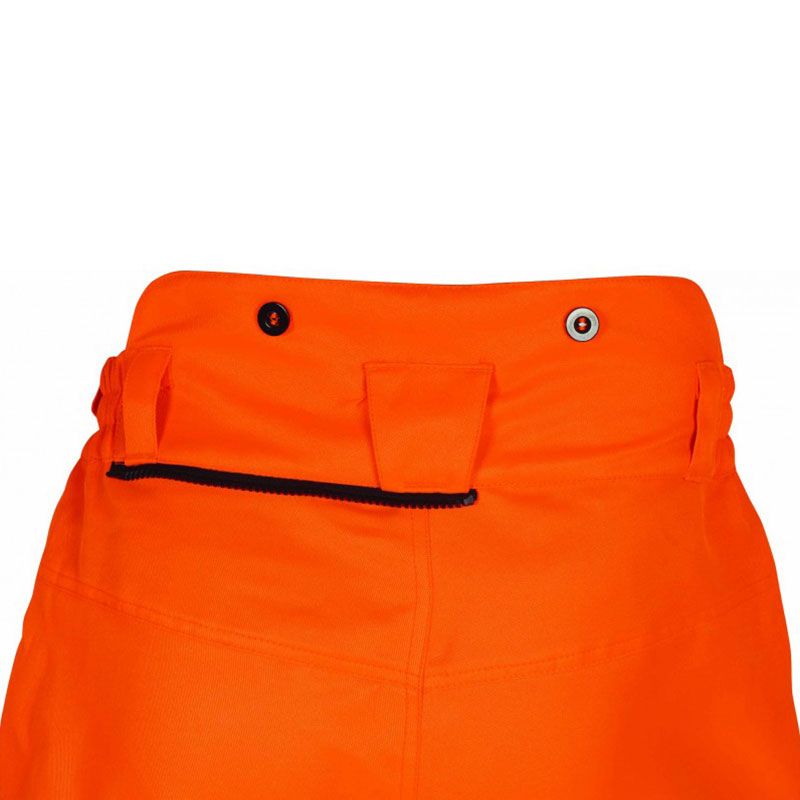 Pantalon debroussaillage Hv Orange poche arriere