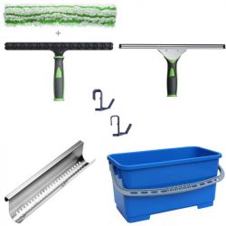 Kit nettoyage vitre professionnel 3 en 1