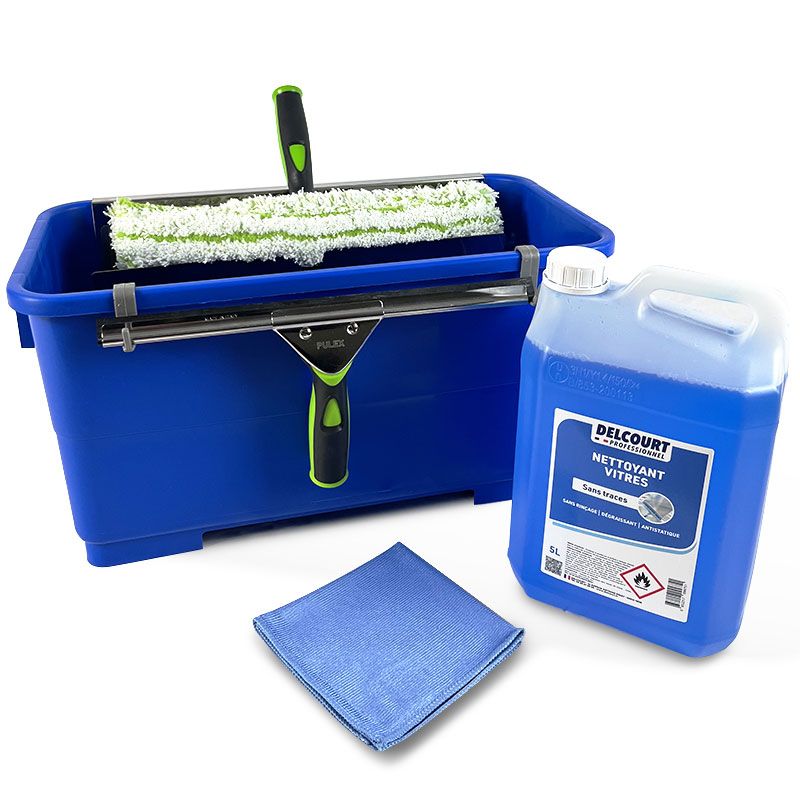 Kit laveur de vitres Pulex 5 en 1