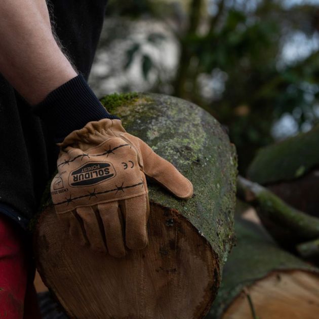 Gants debardage porter bûches