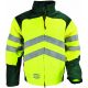 Veste anti coupure haute visibilité jaune classe 1