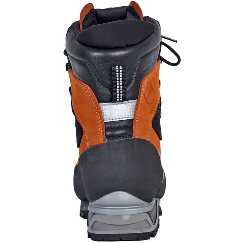 Chaussures de sécurité montantes Logwood S3 Bombay Brown arriere