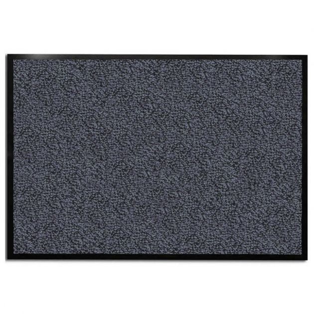 Tapis d'entrée recyclé PMR 150 x 200 cm gris Tapis d'entrée recyclé PMR 150 x 200 cm gris