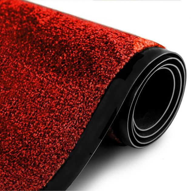 Tapis-d'accueil-rouge-grand-trafic-anti-poussières-60-x-90-cm
