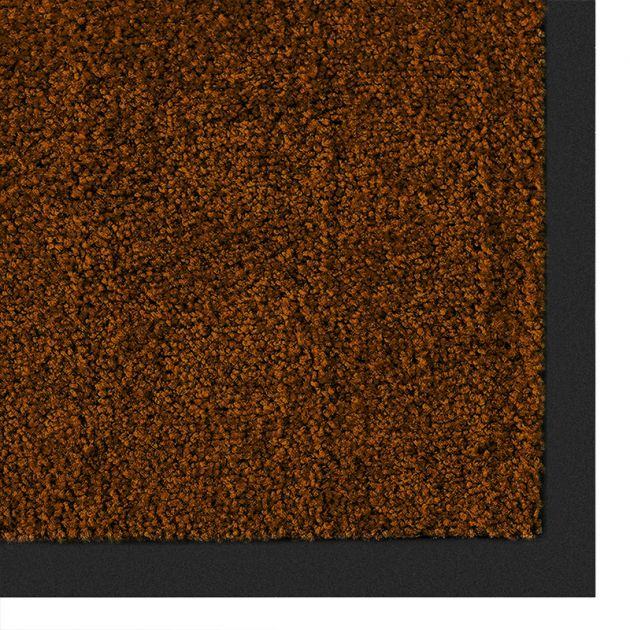 Tapis-d'accueil-marron-grand-trafic-anti-poussières-60-x-90-cm