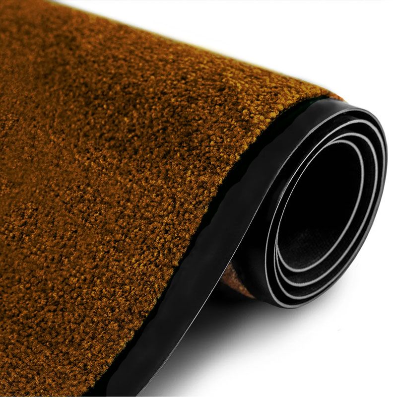 Tapis-d'accueil-marron-grand-trafic-anti-poussières-60-x-90-cm