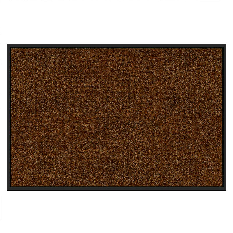 Tapis-d'accueil-marron-grand-trafic-anti-poussières-60-x-90-cm marron