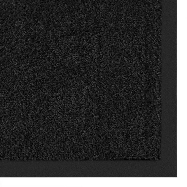 Tapis-d'accueil-noir-grand-trafic-anti-poussières-60-x-90-cm
