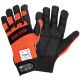 Gants tronçonneuse anti coupure type A main gauche