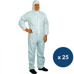 Combinaison integrale jetable sans latex x25