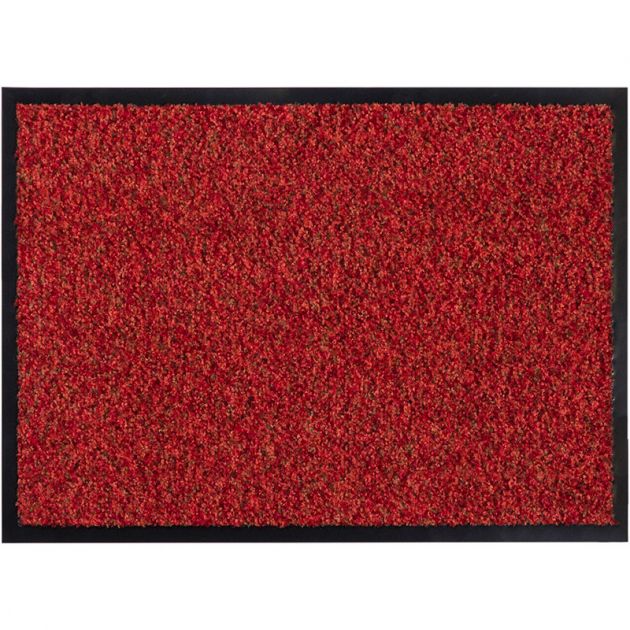 Tapis d'entrée recyclé PMR 150 x 200 cm rouge Tapis d'entrée recyclé PMR 150 x 200 cm rouge