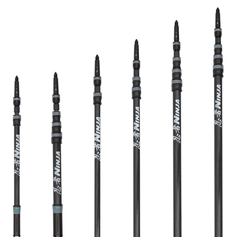 Perches télescopique laveur de vitres carbone tailles