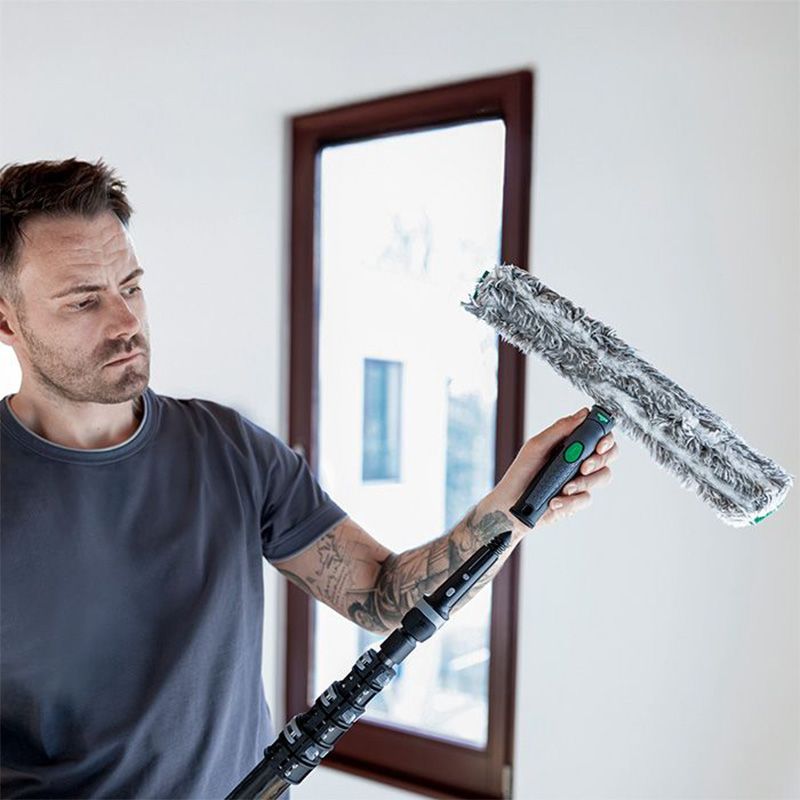 Perche télescopique laveur de vitres carbone NINJA mouilleur