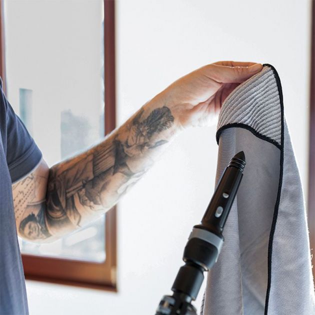 Perche télescopique laveur de vitres carbone NINJA embout à visser