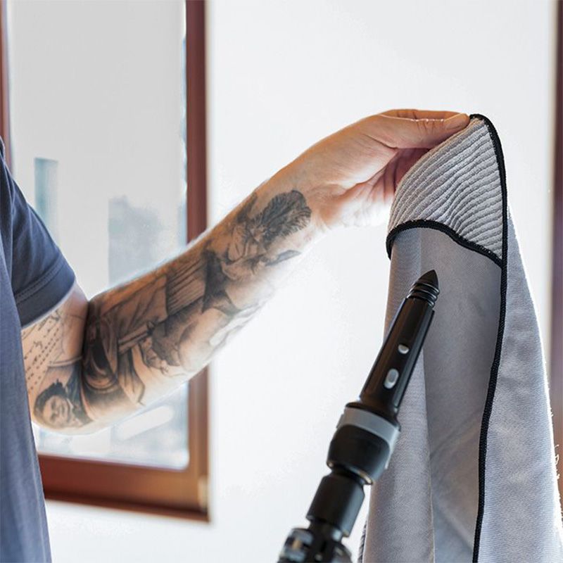 Perche télescopique laveur de vitres carbone NINJA embout à visser