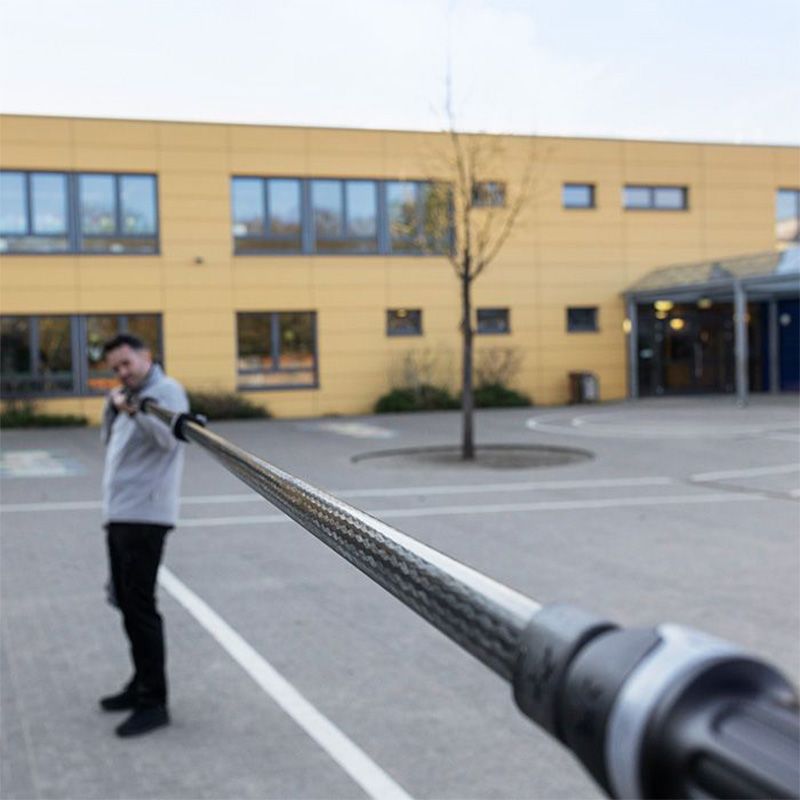 Perche télescopique laveur de vitres carbone NINJA long