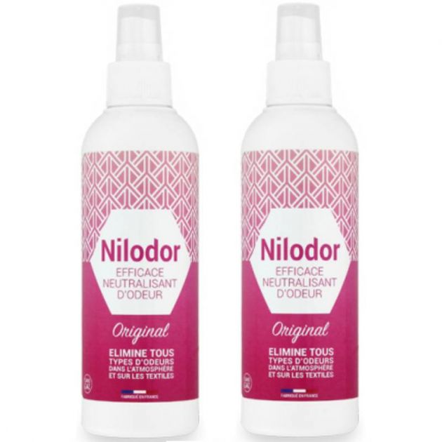 Destructeur d'odeurs parfumé 200 ml Nilofresh - lot de 2 original Destructeur d'odeurs parfumé 200 ml Nilofresh - lot de 2 original