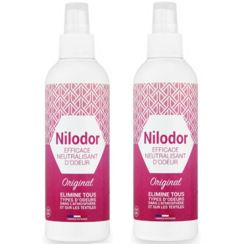 Destructeur d'odeurs parfumé 200 ml Nilofresh - lot de 2 original Destructeur d'odeurs parfumé 200 ml Nilofresh - lot de 2 original