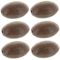 Savon rotatif pour porte savon mural Provendi x 6 cèdre exfoliant