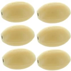 Savon rotatif pour porte savon mural à vis Provendi x 6 lait d'amande