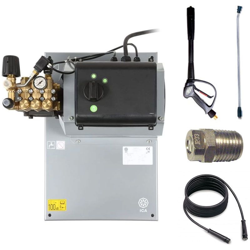 Nettoyeur haute pression poste fixe eau froide monophasé MLC-CD1310P