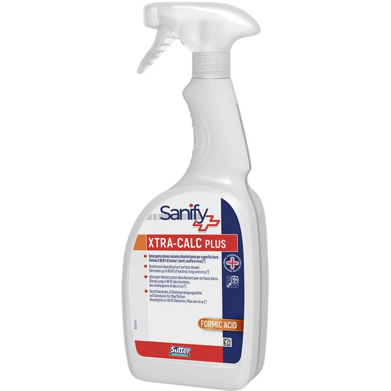 Détergent désincrustant désinfectant pour surfaces dures 750 mL