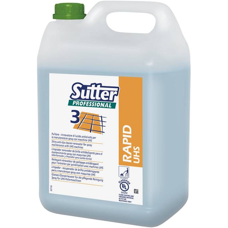 Nettoyant-rénovateur de polissage par pulvérisation avec machines UHS 5 L