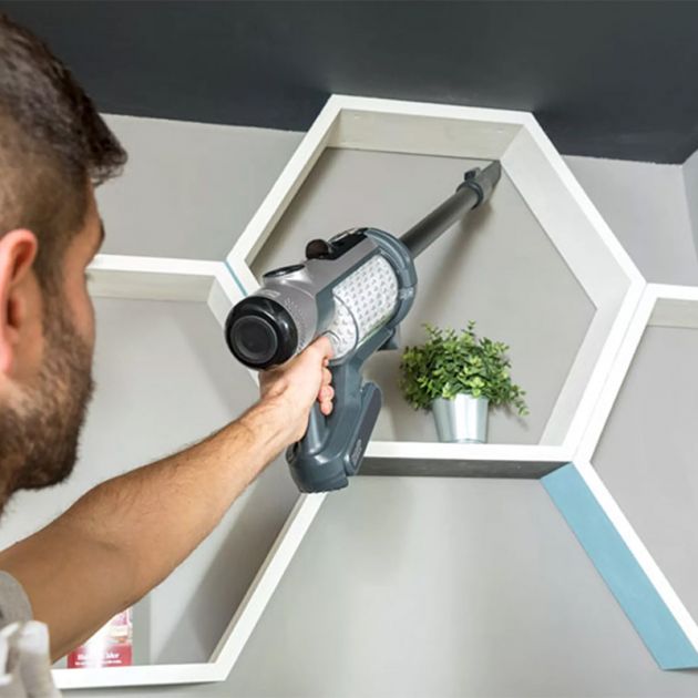 Aspirateur balai sans fil Henry Quick Numatic Gris pratique