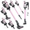 Aspirateur balai sans fil Hetty Quick Numatic Rose modularité