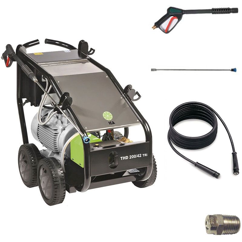 Nettoyeur haute pression eau froide triphasé THD 200/42 TRI Nettoyeur haute pression eau froide triphasé THD 200/42 TRI