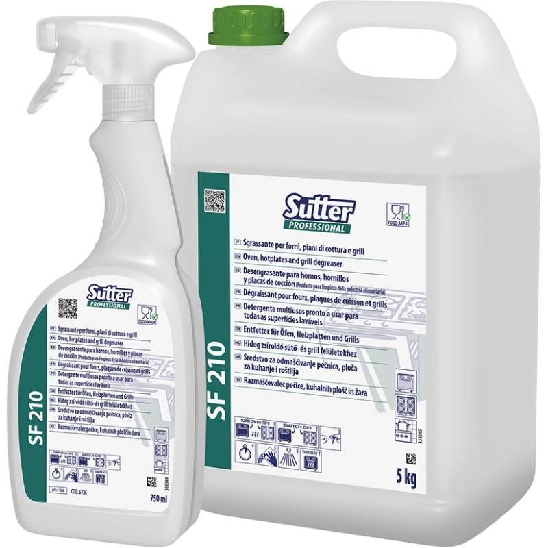 Dégraissant pour fours, réchauds et plaques de cuisson 5L