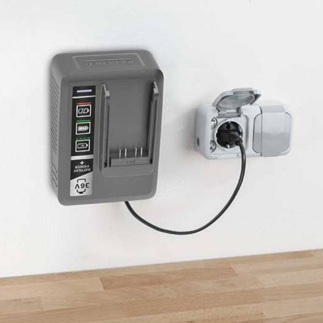 Chargeur batterie Kärcher Power+ 36 V – 6 Ah