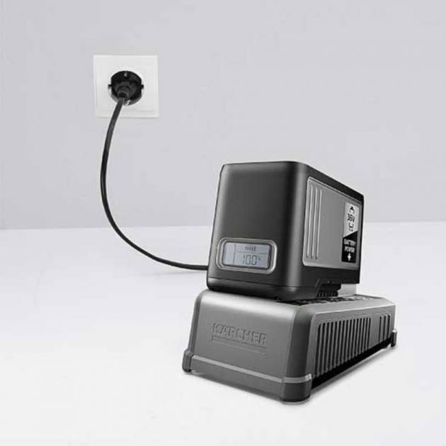 Chargeur batterie Kärcher Power+ 36 V – 6 Ah