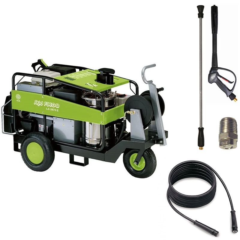 Nettoyeur haute pression thermique eau chaude SKID FUEGO 180/18 SP95