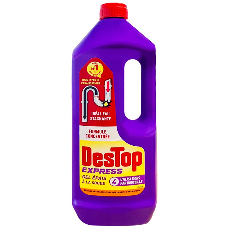 Déboucheur gel express Destop Déboucheur gel express Destop