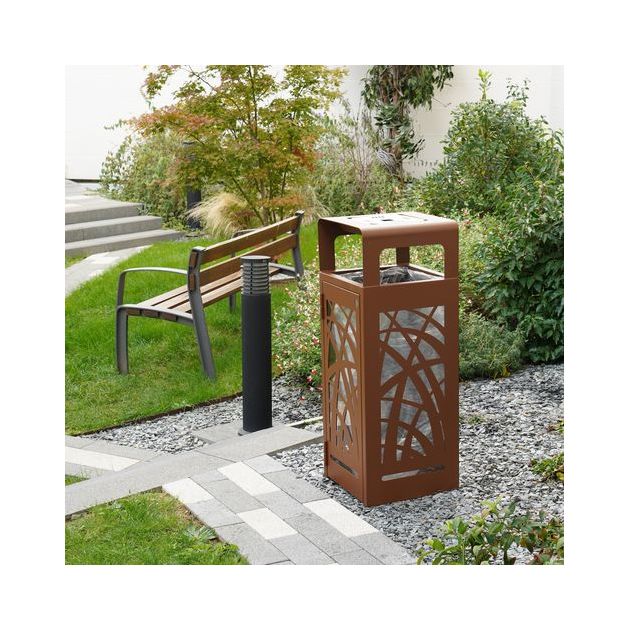 Poubelle cendrier vigipirate Cybel 110 L Poubelle cendrier vigipirate Cybel 110 L