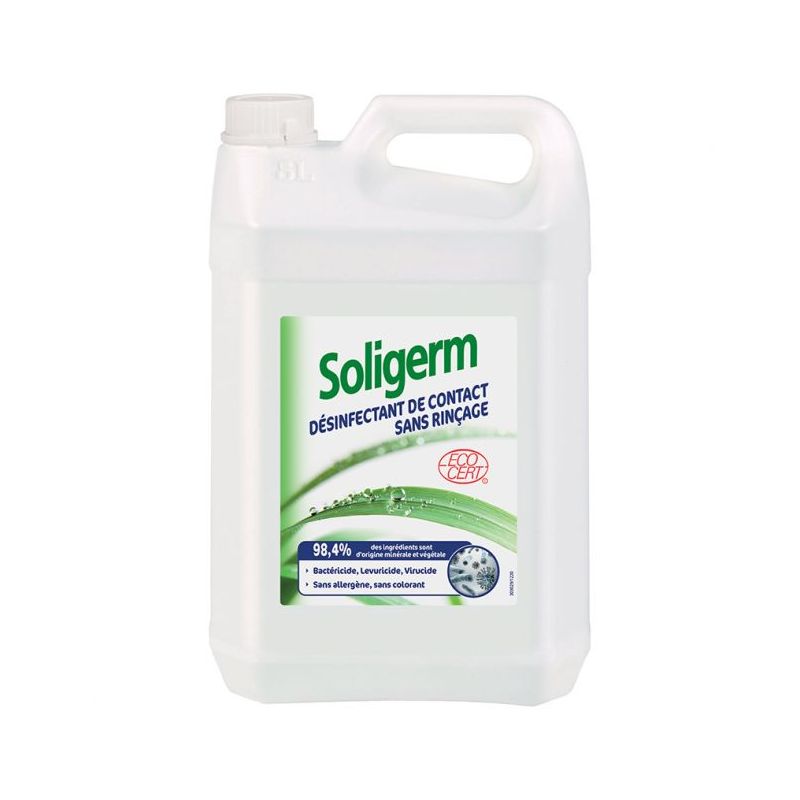 Désinfectant contact alimentaire ecocert 5L